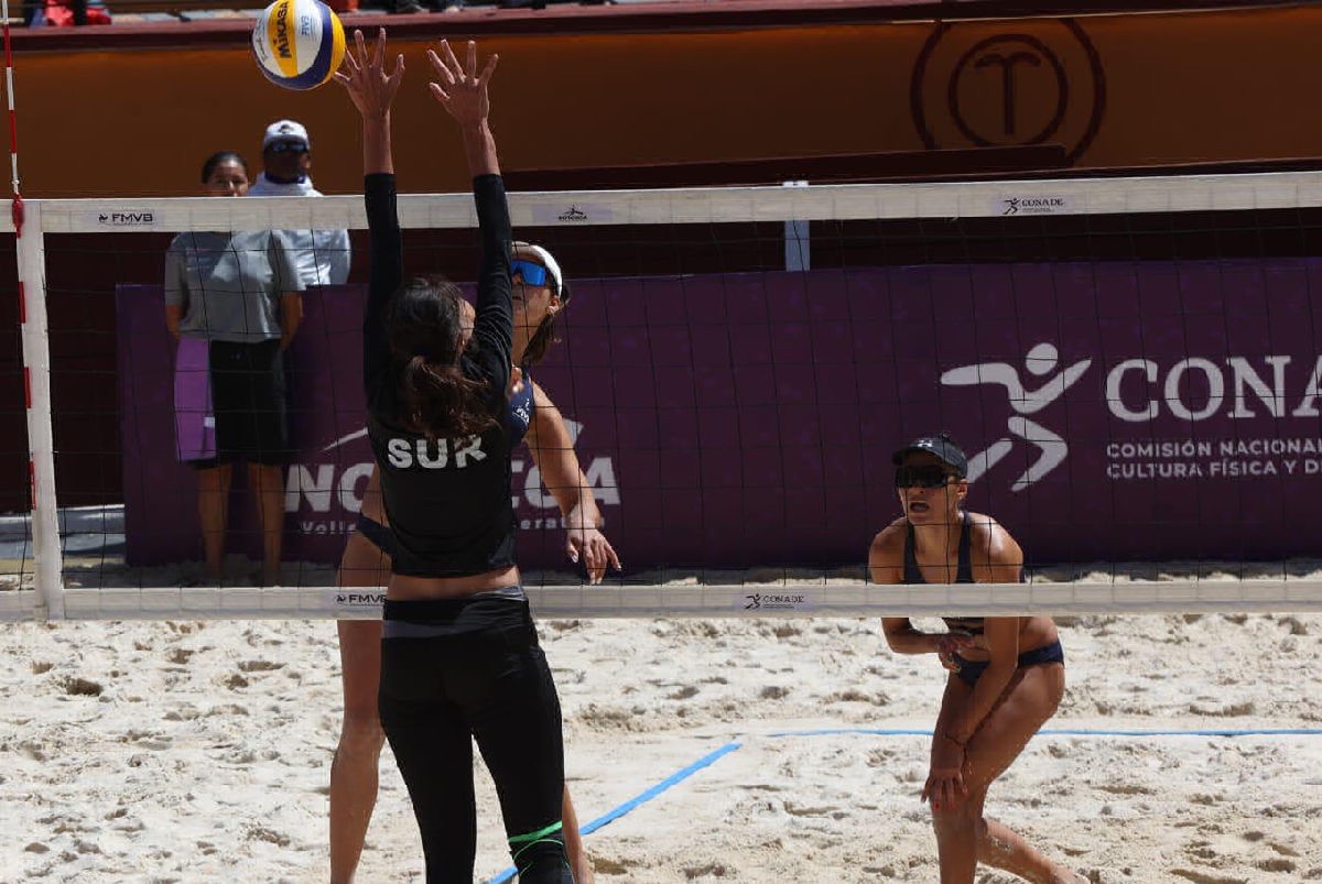 México destaca en voleibol de Playa en Tlaxcala en proceso preolímpico