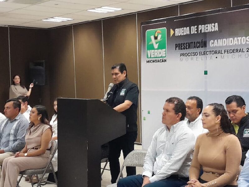 Partido Verde pugna por elecciones extraordinarias en Tiquicheo y Ocampo