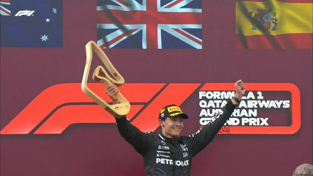 Russell se lleva el Gran Premio de Austria