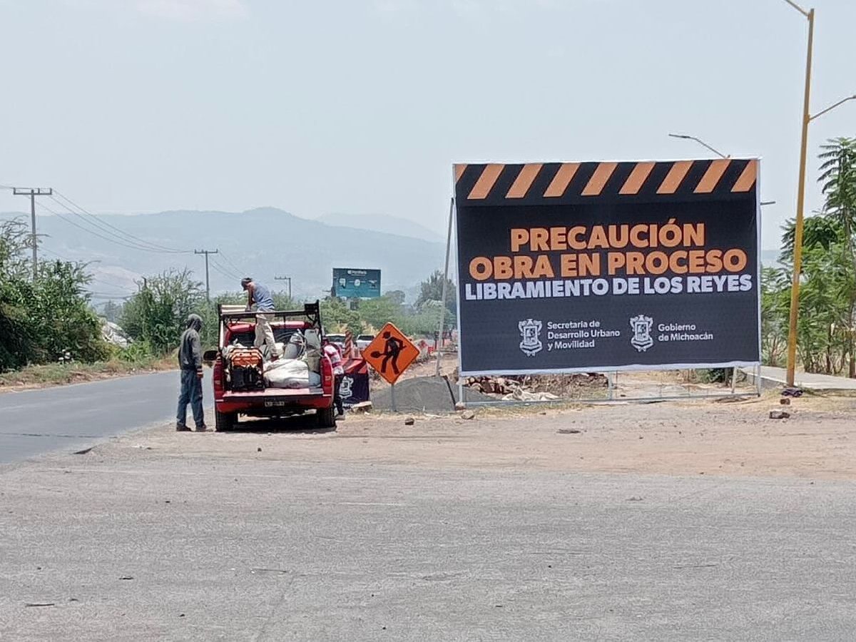Sedum inicia obras viales en 4 municipios de Michoacán