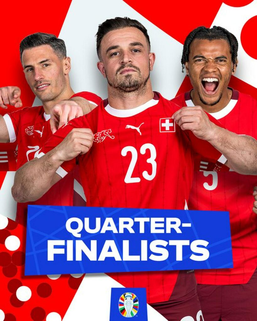 Suiza elimina a Italia en la Euro - clasificados