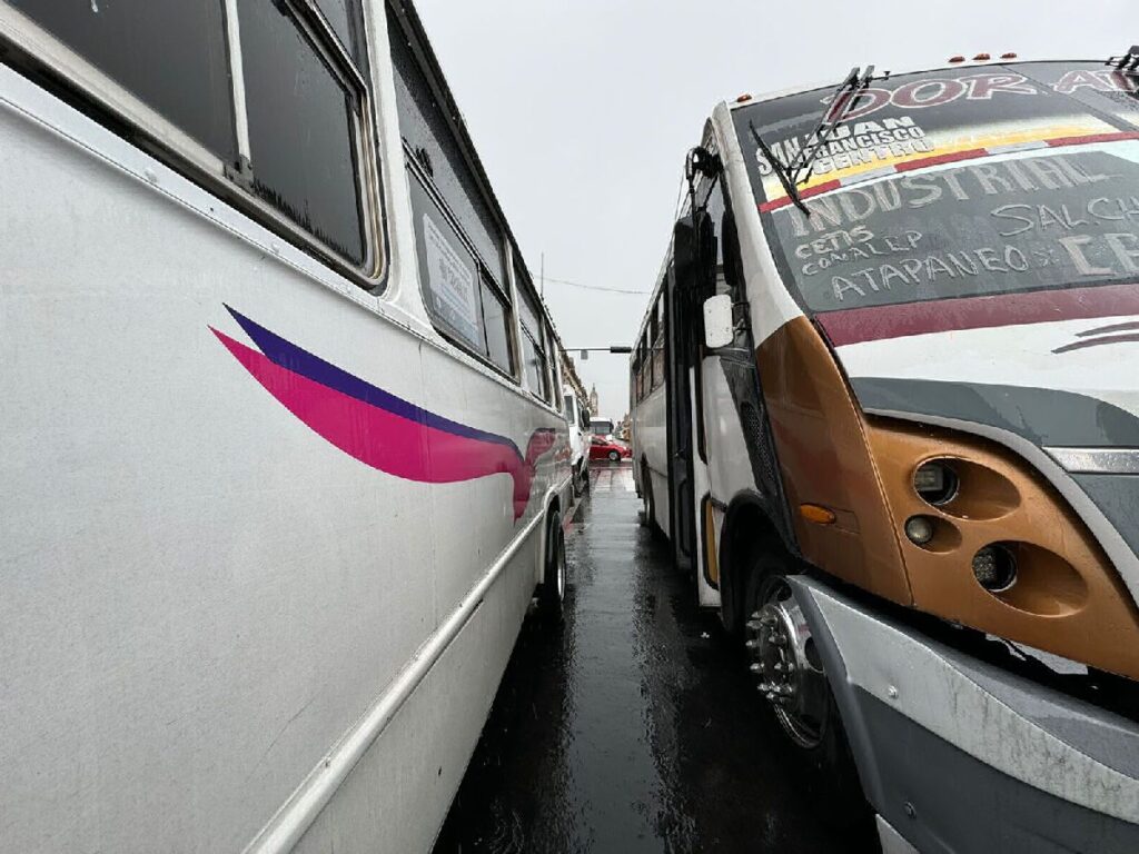 transportistas se oponen a ingreso de rutas guanajuatenses