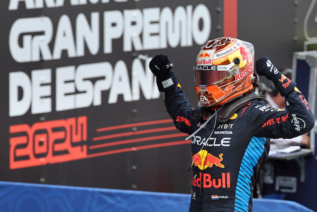 Verstppen se lleva el GP de España en la F1