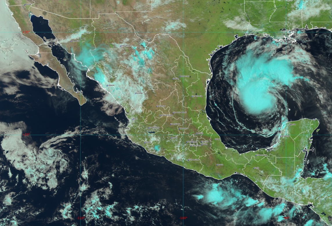 'Beryl' seguirá provocando lluvias en varios estados; el clima en México hoy