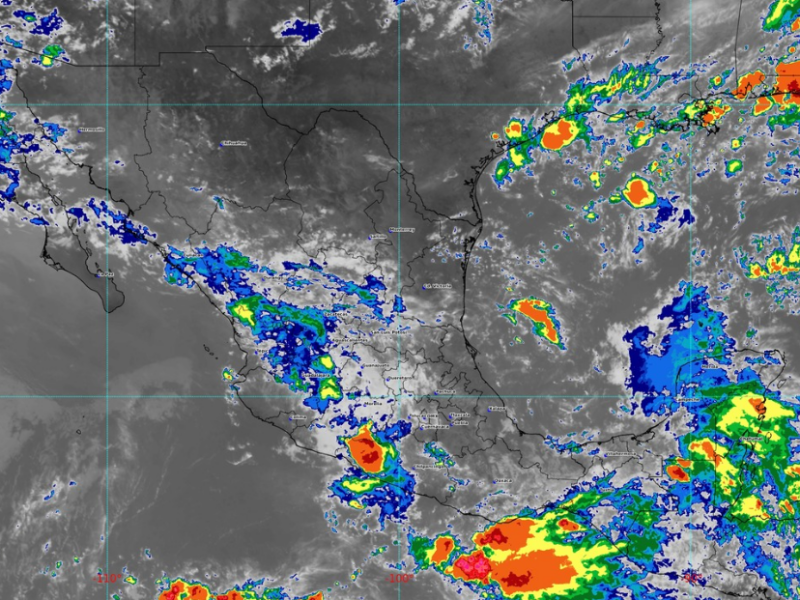 Lluvias en casi todo el país por monzón mexicano y onda tropical 12
