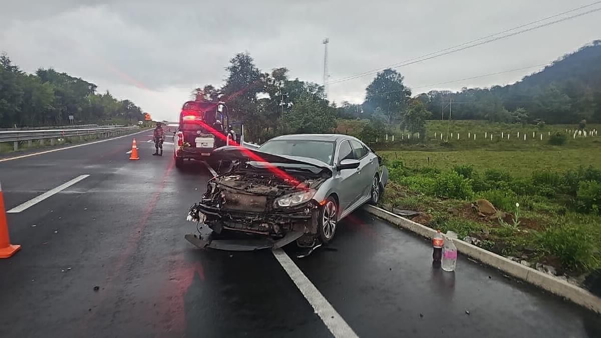 accidente en la Autopista Siglo XXI