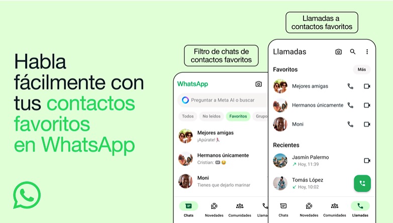 Ahora WhatsApp te deja organizar mejor tus contactos grupos