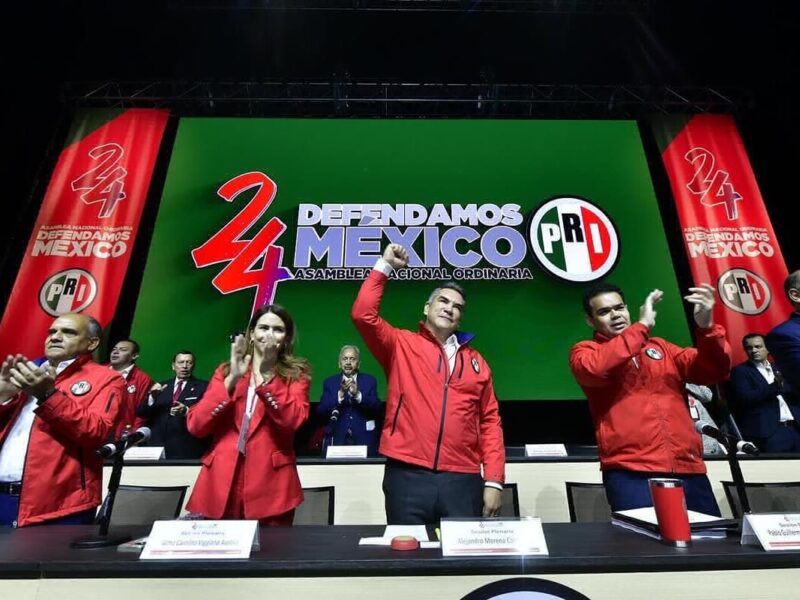 Alejandro Moreno Cárdenas es ratificado como líder del PRI