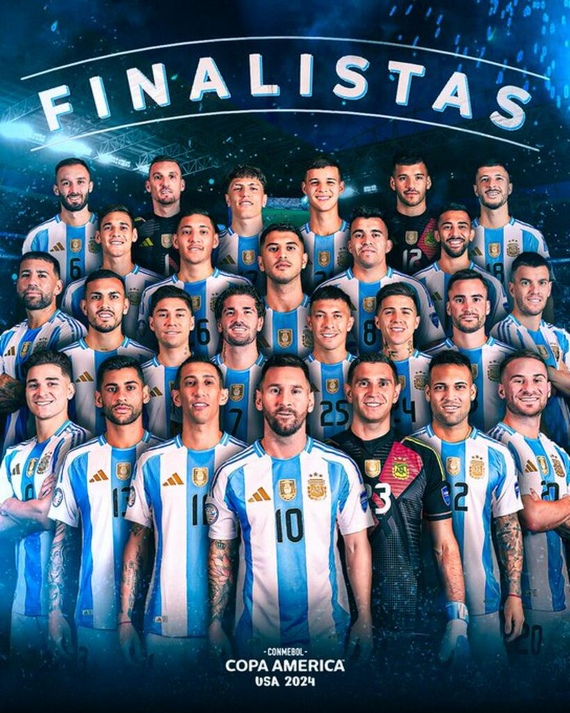 Argentina a la Final de Copa América - finalistas