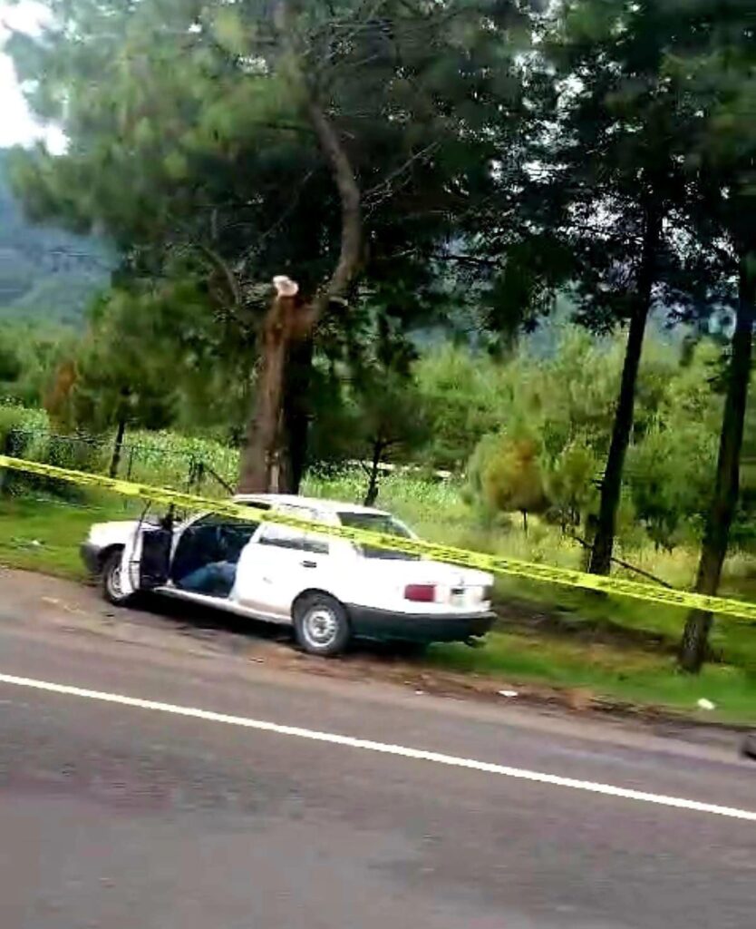 asesinato de taxista en Uruapan - crimen