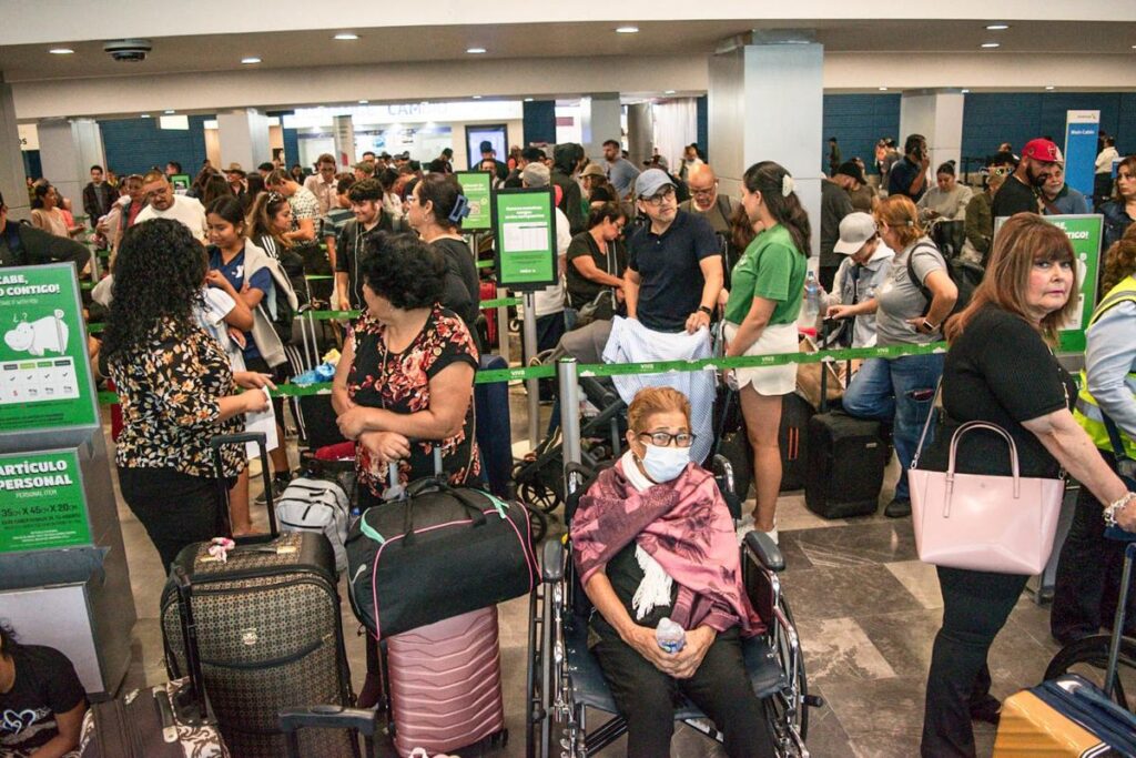 Caída de Microsoft colapsa aeropuerto de Tijuana