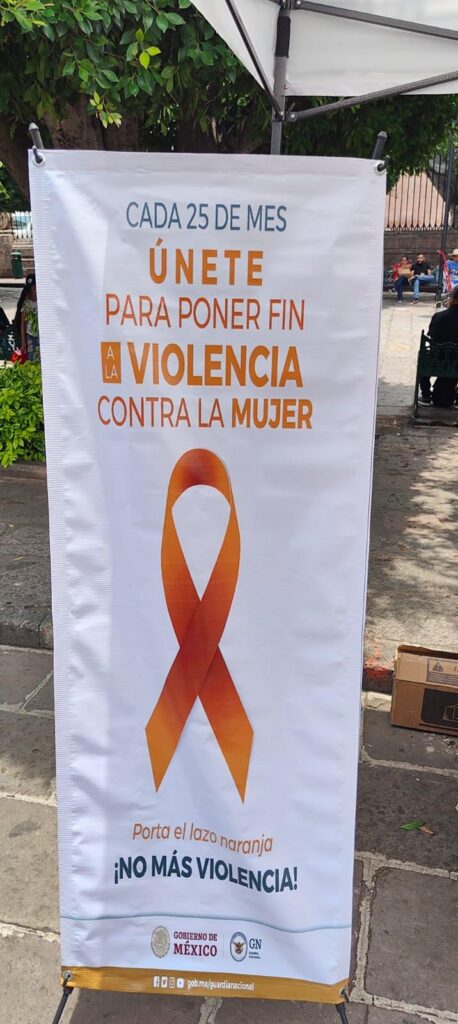 campaña violencia contra la mujer - baner