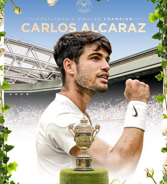 Carlos Alcaraz suma su segundo título Wimbledon