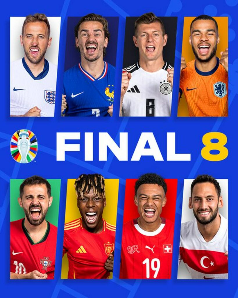 Cuartos de Final de la Eurocopa 2024 - jugadores