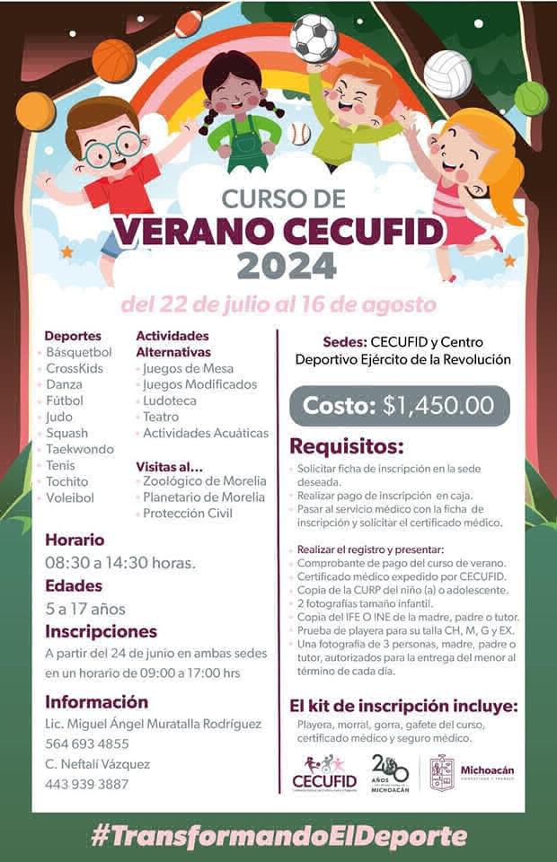 cursos de verano CECUFID 2024 2