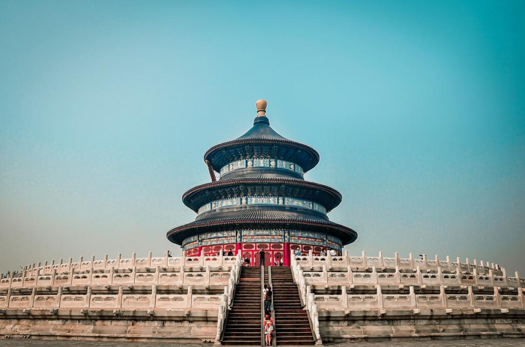 El templo del Cielo en Pekín