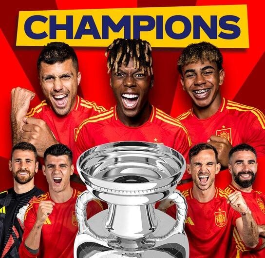 España se corona capeón del Eurocopa 2024