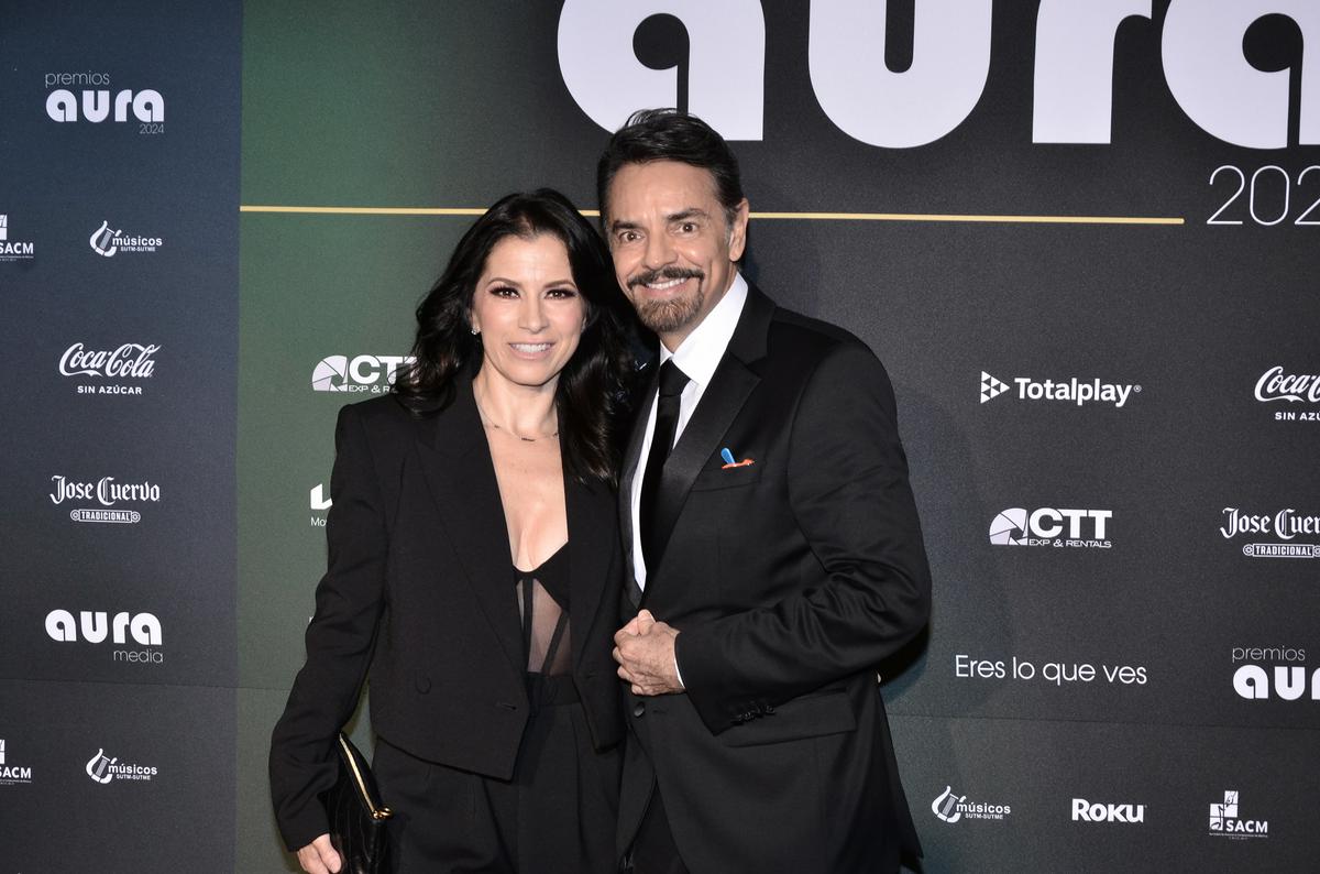 Eugenio Derbez deja conflictos en el pasado en reencuetro con Victoria Ruffo