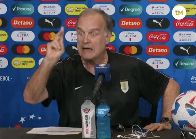 explotó Marcelo Bielsa en conferencia Copa América 2024