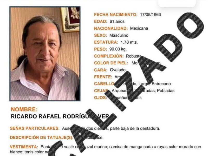 Localizan sano y salvo  a periodista de La Piedad Ricardo Rodríguez Vera