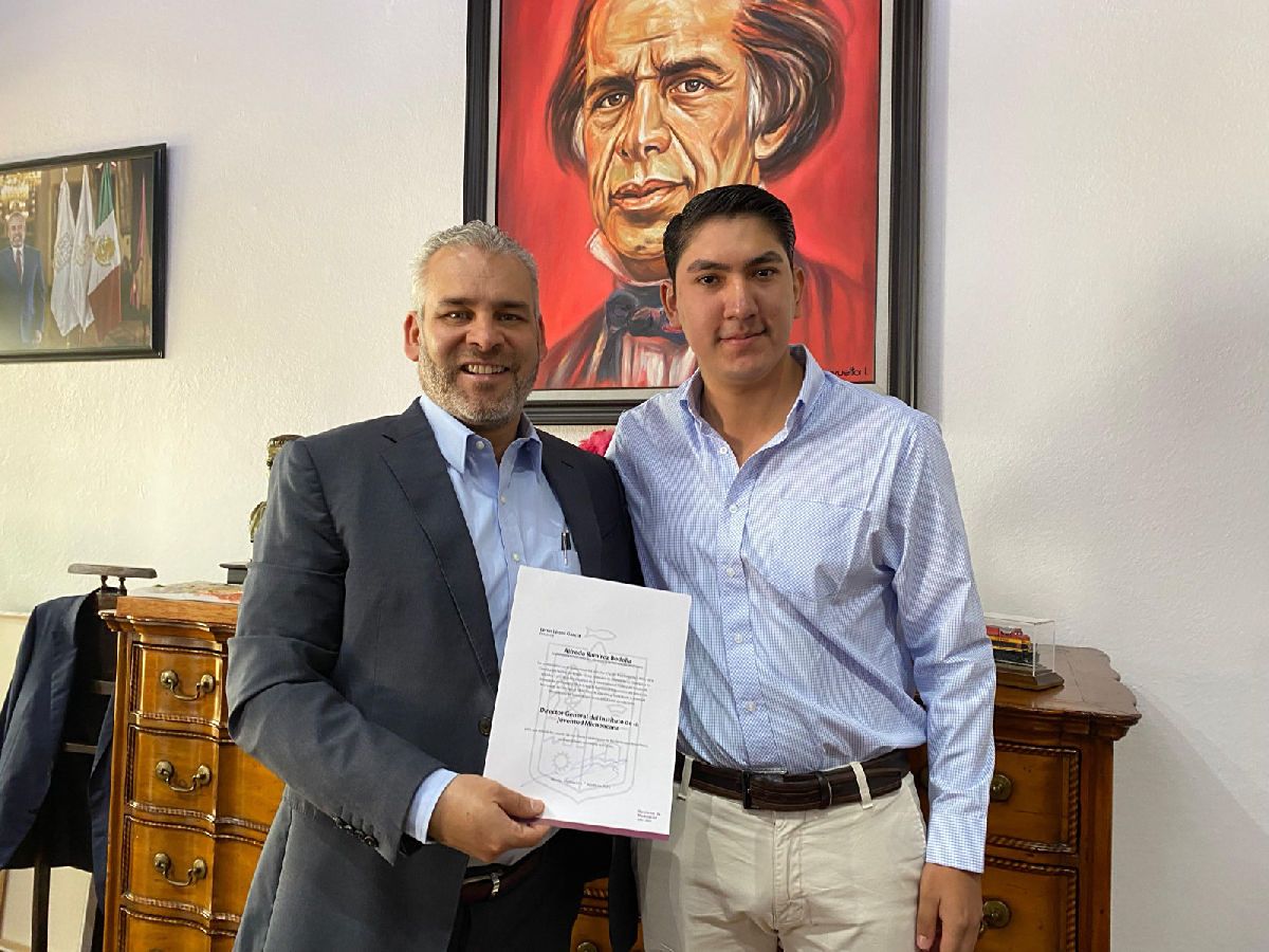 Gobierno de Michoacán nombra nuevo director a Lenin López en Ijumich