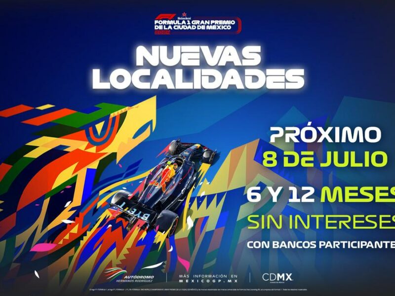Fórmula 1: precios y fecha de venta de entradas para Gran Premio de México 2024