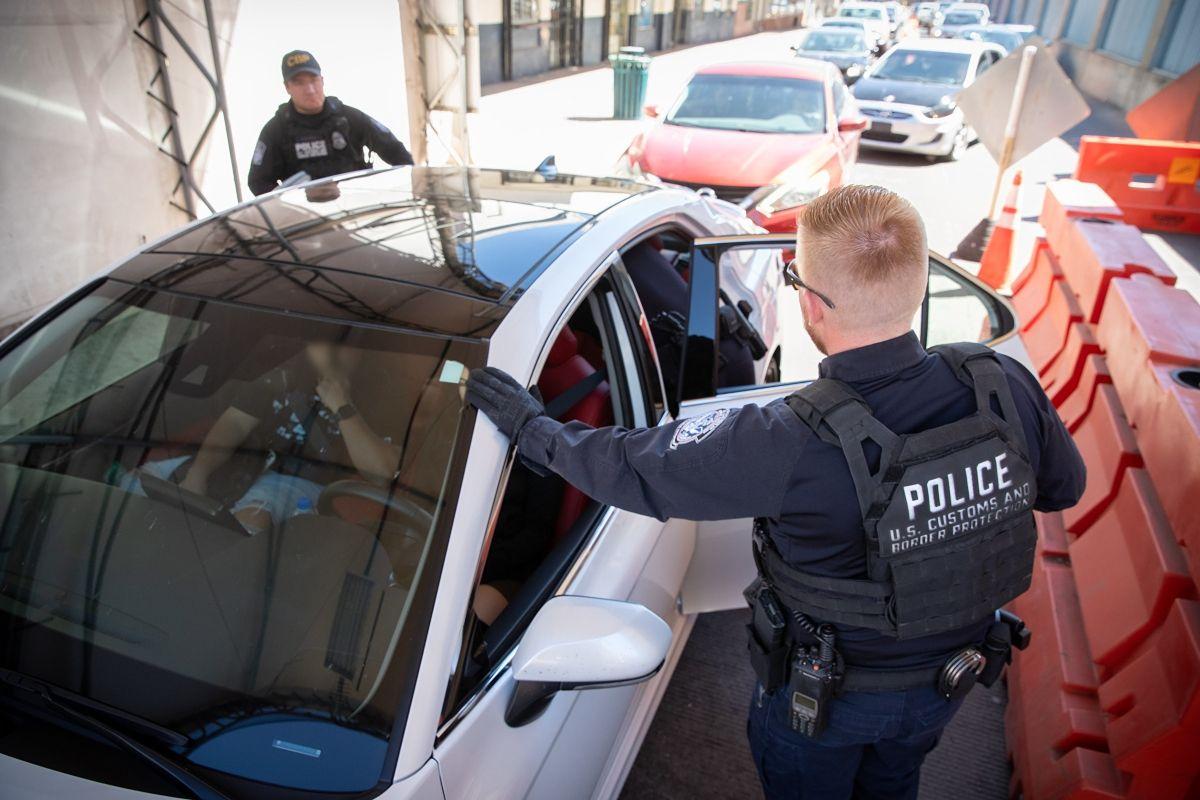 incautación de metanfetamina en la frontera