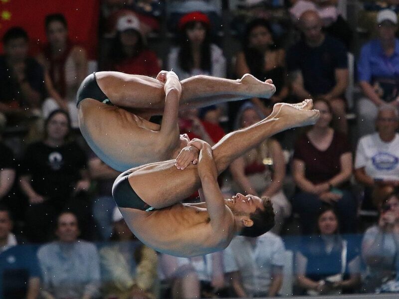 Kevin Berlín y Randal Willars ganan bronce y 4to en Clavados en París 2024