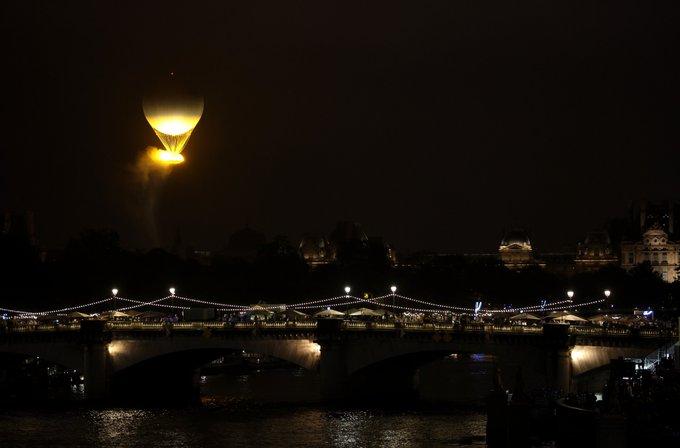 La Inauguración de los Juegos Olímpicos París 2024 - río sena