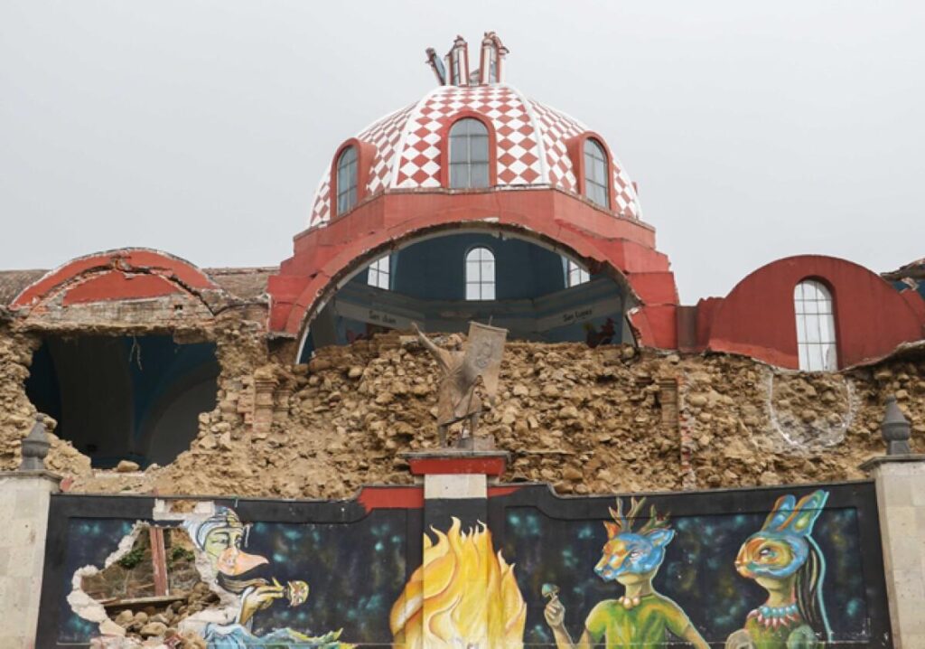 La restauración del patrimonio cultural - sismo