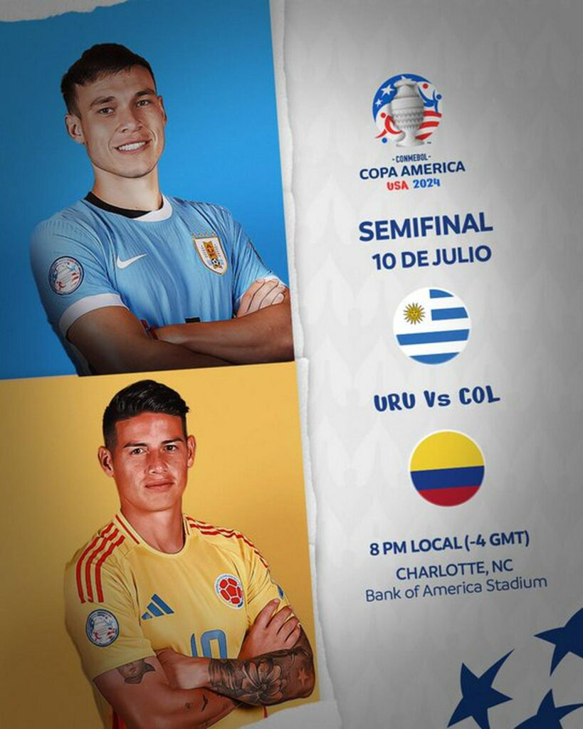 Las semifinales de la Copa América 2024 - uru