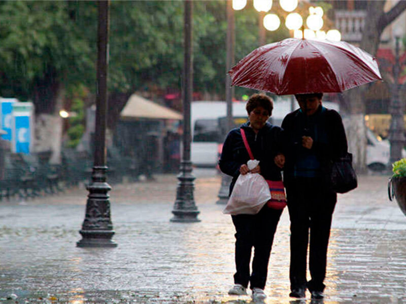 lluvias intensas en Michoacán y siete estados más para hoy