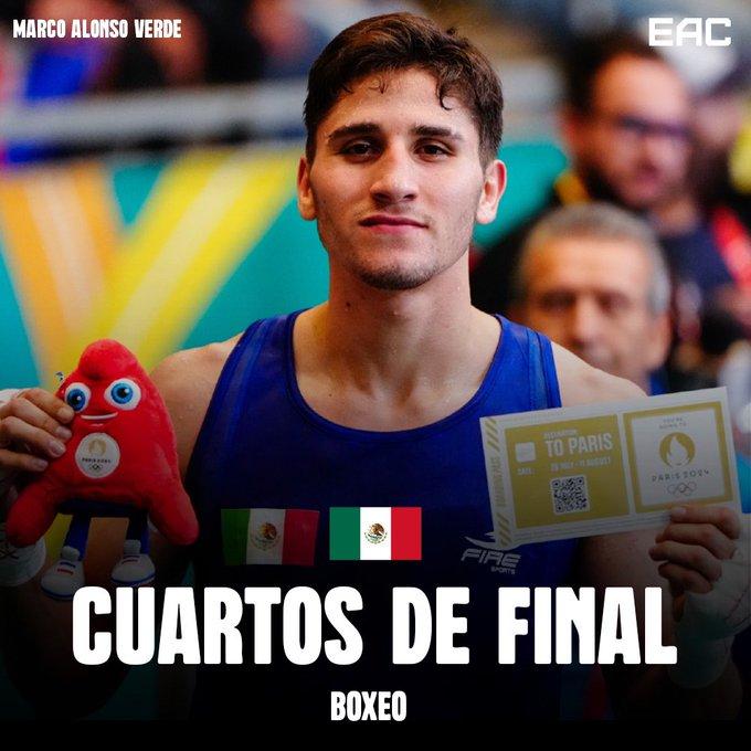 Marco Verde avanza por las medallas en París 2024 - cuartos de final