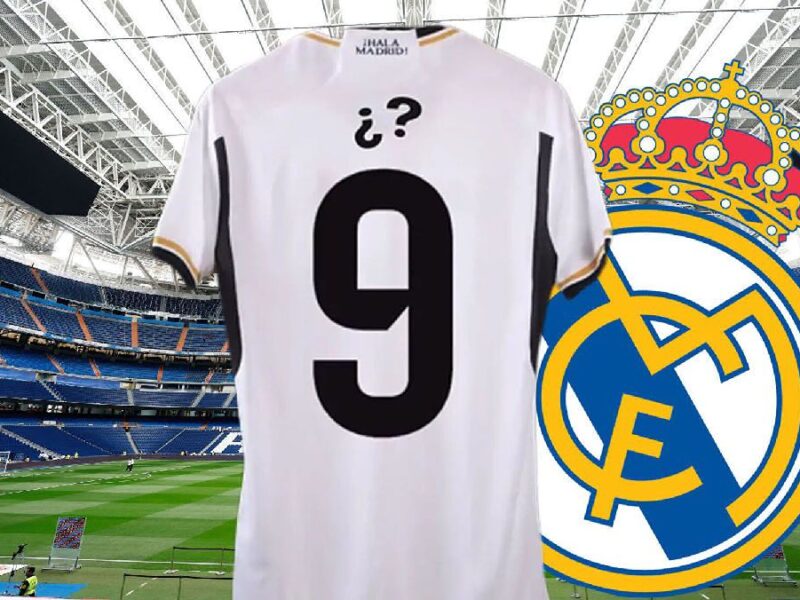 Mbappé y su número en el Real Madrid