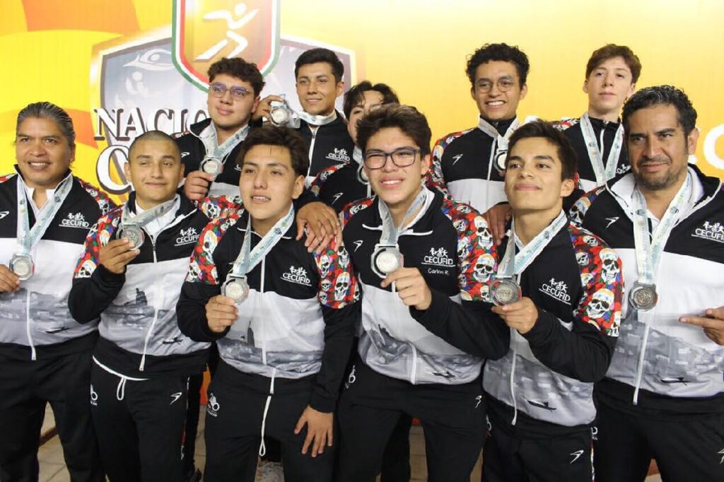 Medallas Michoacán en polo acuático Nacionales Conade - equípo