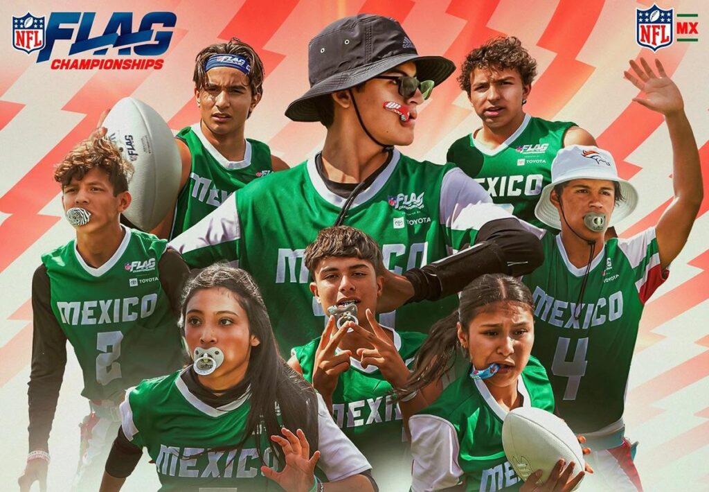 ¡México, campeón de la NFL Flag Championship!