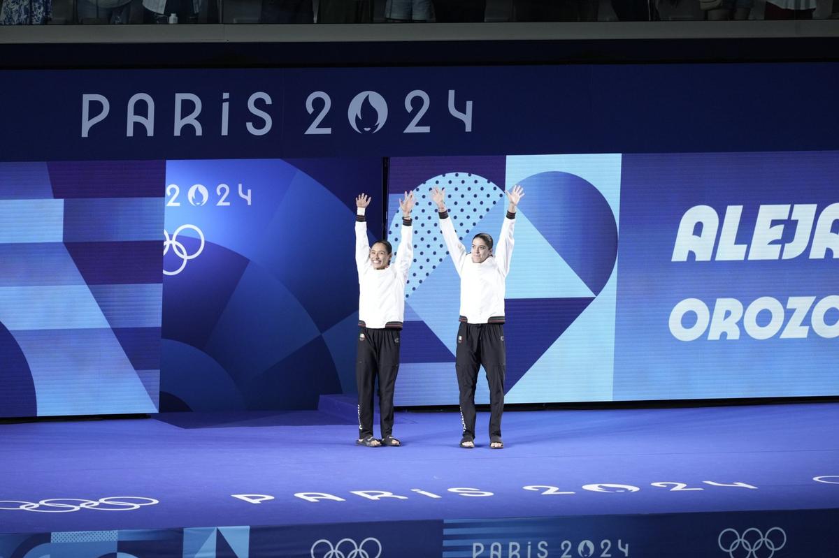 México fuera del podio en clavados femenil en París 2024