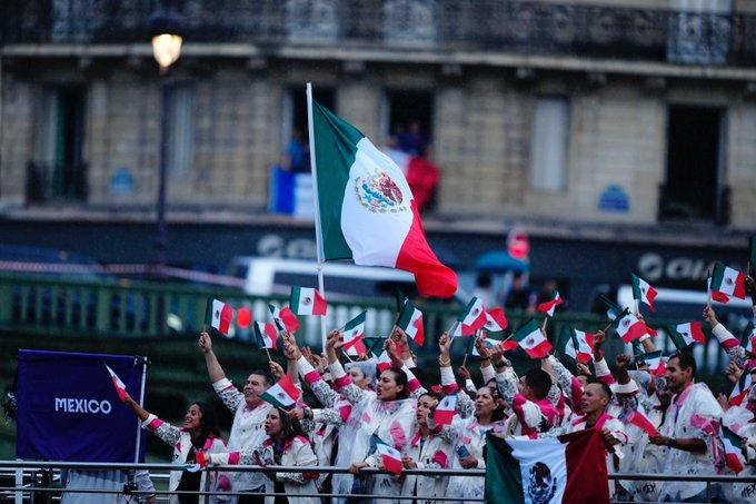 México se luce en el marco de la inauguración de los Juegos Olímpicos París 2024