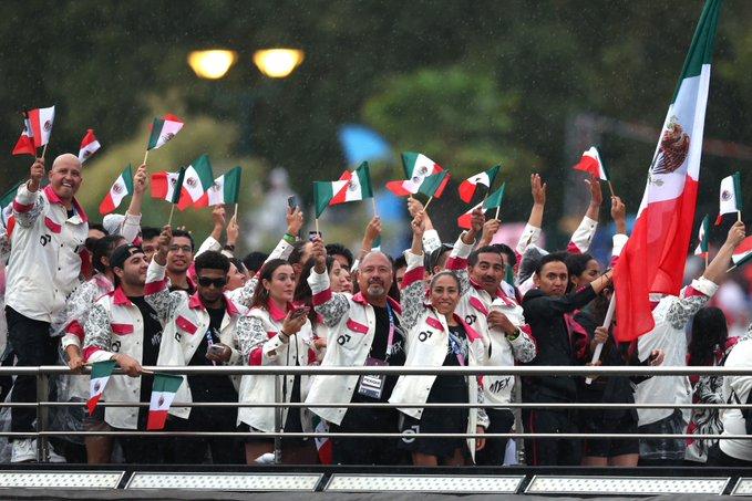 México toma foco en la inauguración de los Juegos Olímpicos París 2024