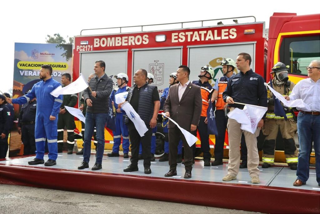 Michoacán da banderazo a operativo de seguridad por vacaciones de verano