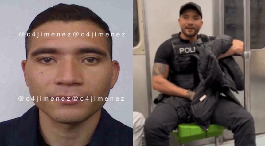 No era actor, Policía filmo video con luna bella en Metro de la CDMX