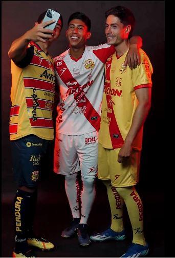 nueva piel Atlético Morelia - tres jersey