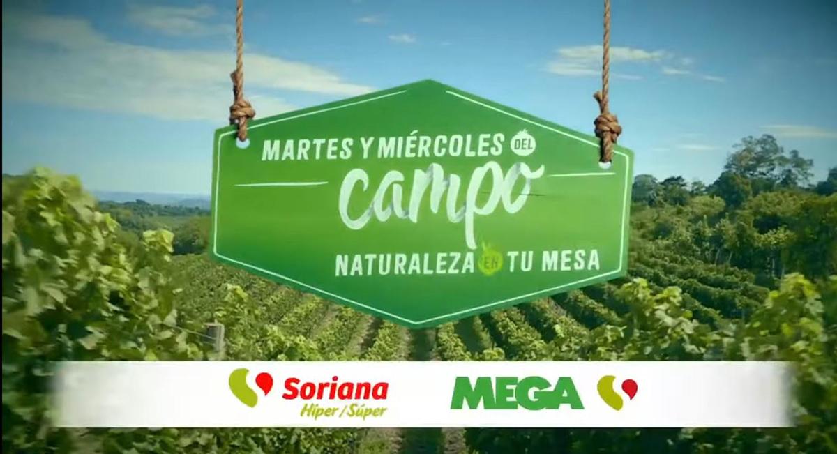 Ofertas del Campo de Soriana este Martes y Miércoles del 30 y 31 de julio 2024