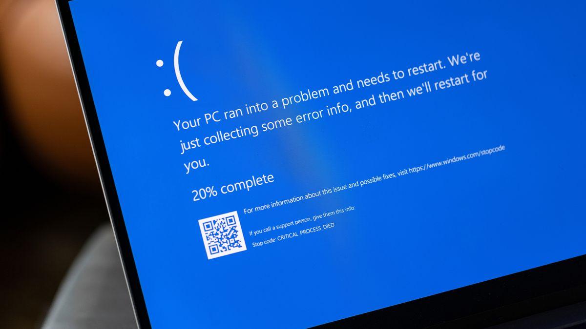 Pantalla azul de la muerte: Fallo Global en Microsoft