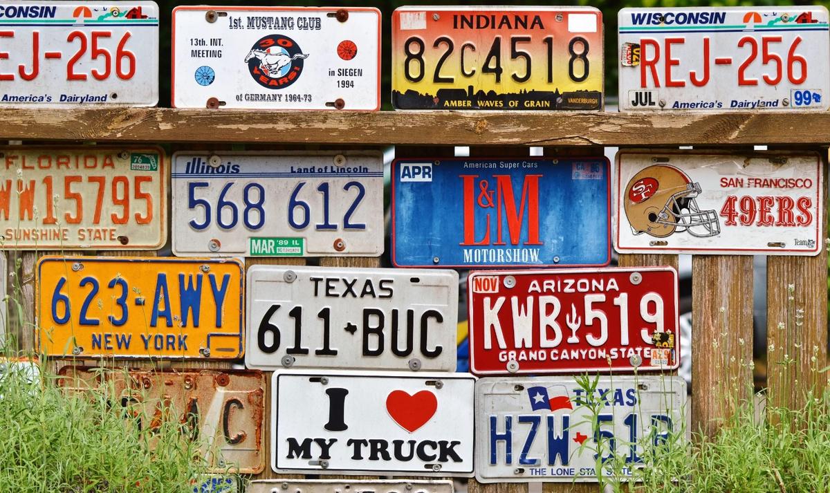 placas personalizadas nerds estados unidos