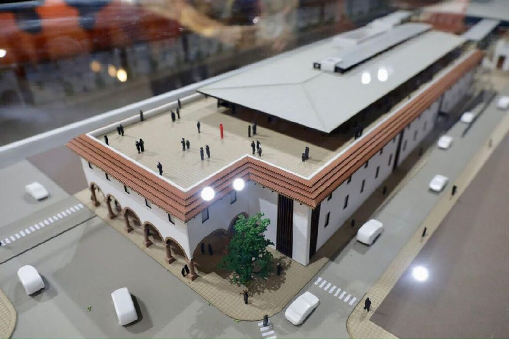 presentan la maqueta del nuevo mercado de Pátzcuaro