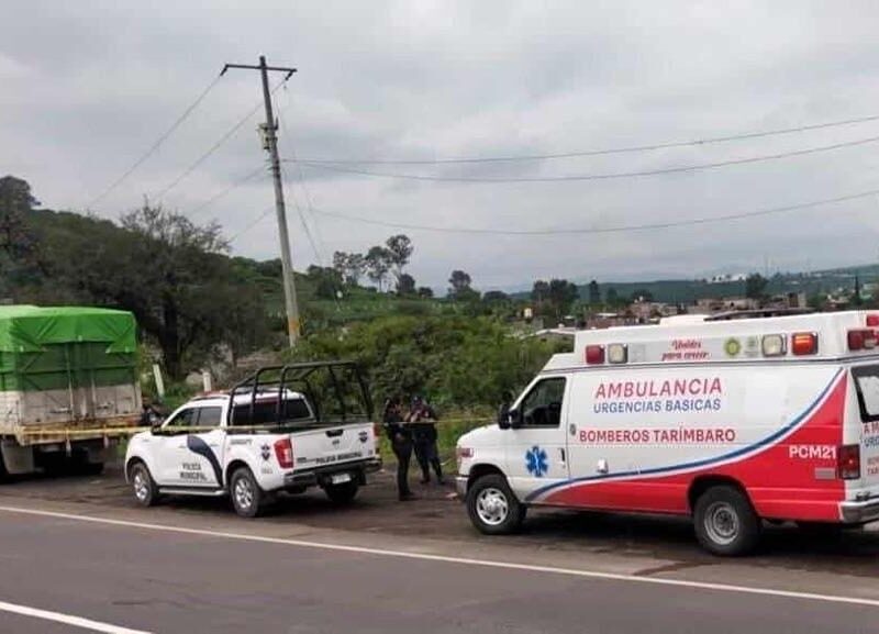 reportan chofer de tractocamión asesinado en Tarímbaro municipio suma asesinato
