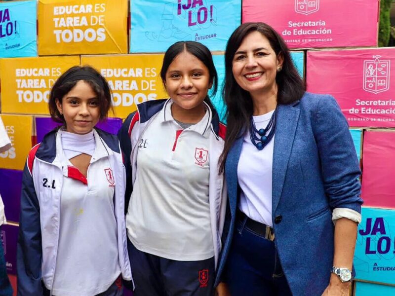 Michoacán tiene segundo ciclo escolar completo: SEE