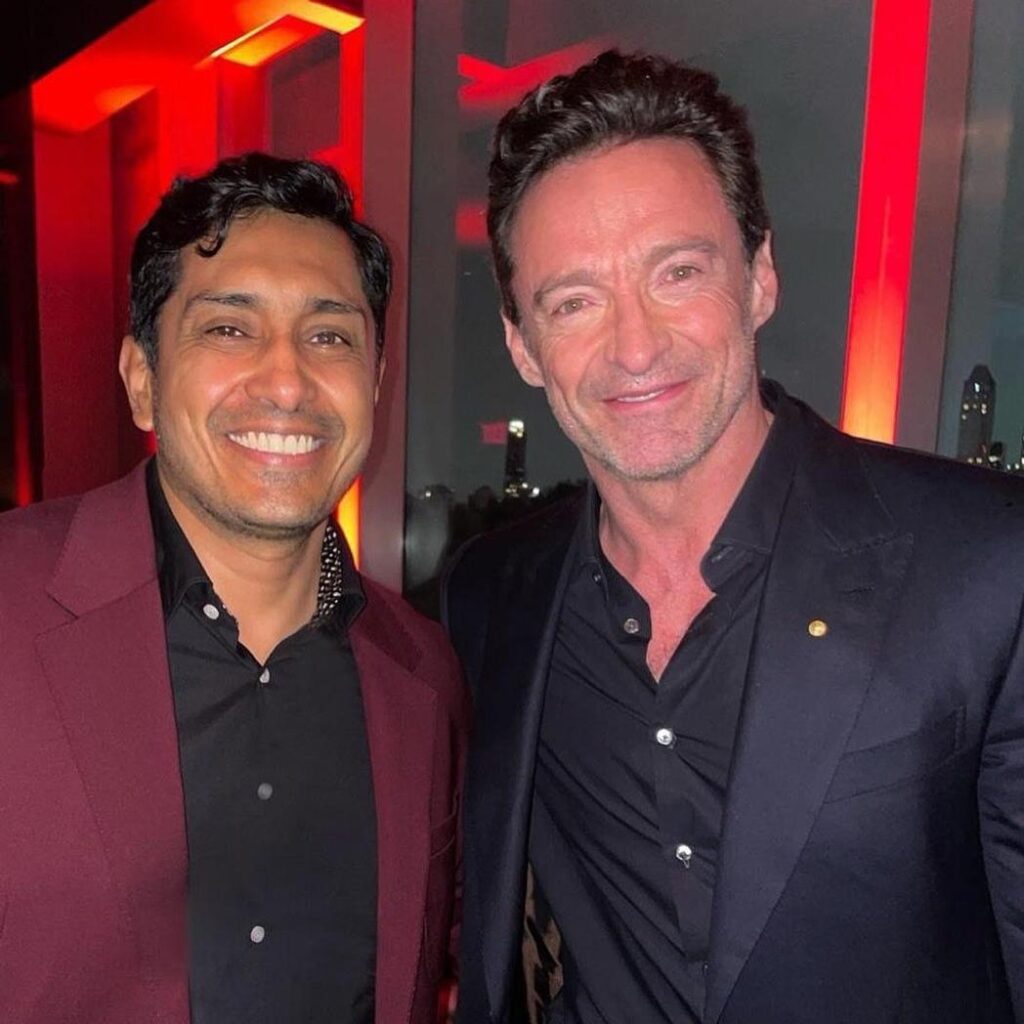 Tenoch Huerta reaparece en Nueva York - Hugh Jackman