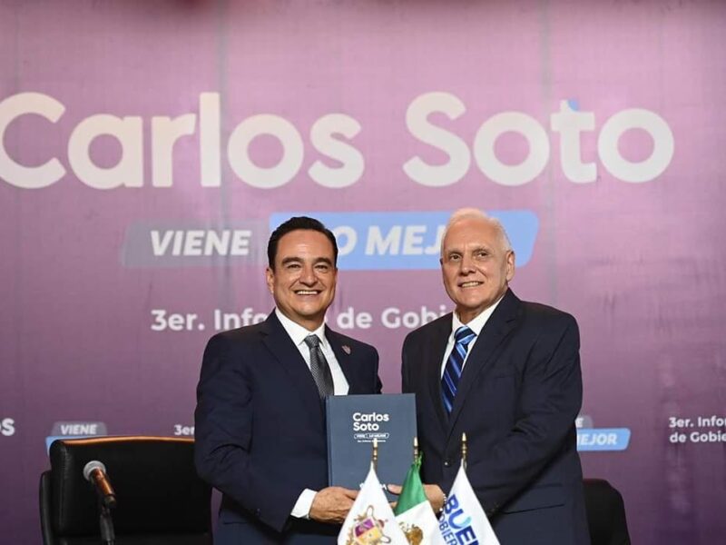 Carlos Soto Delgado expone logros en su tercer informe de gobierno en Zamora